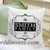 JDS Personalized Gifts Personalized Gift Family II Cotton Throw Pillow JMSI1940